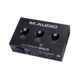 M-Track solo M-audio soundcard usb audio interface maudio 2 channel